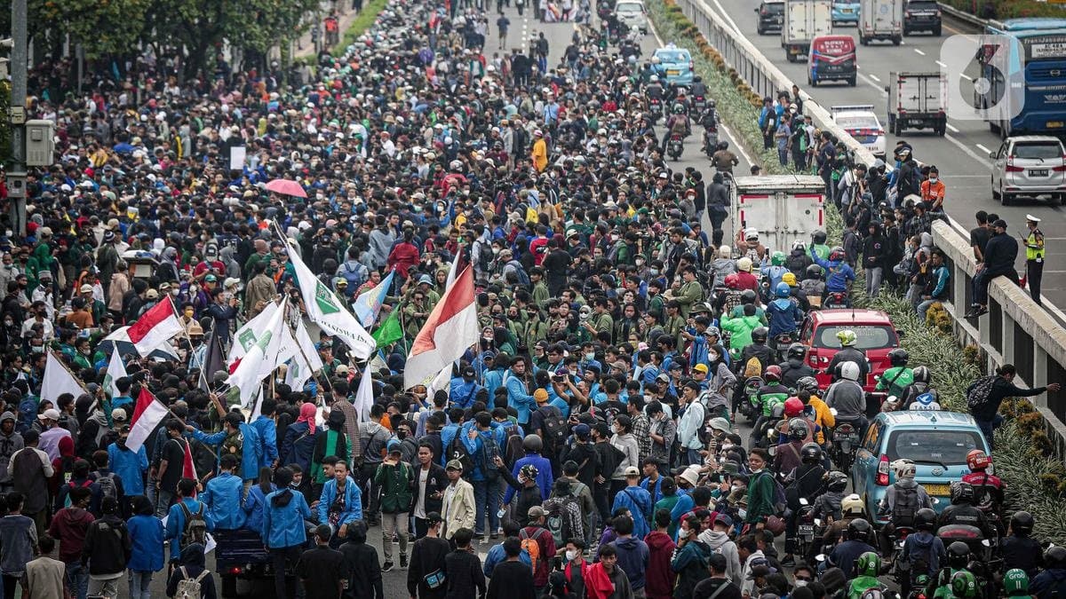 Jakarta Bergejolak! 33 Gelombang Aksi Kepung Ibu Kota, Pemerintahan Prabowo-Gibran Jadi Sasaran Kritik