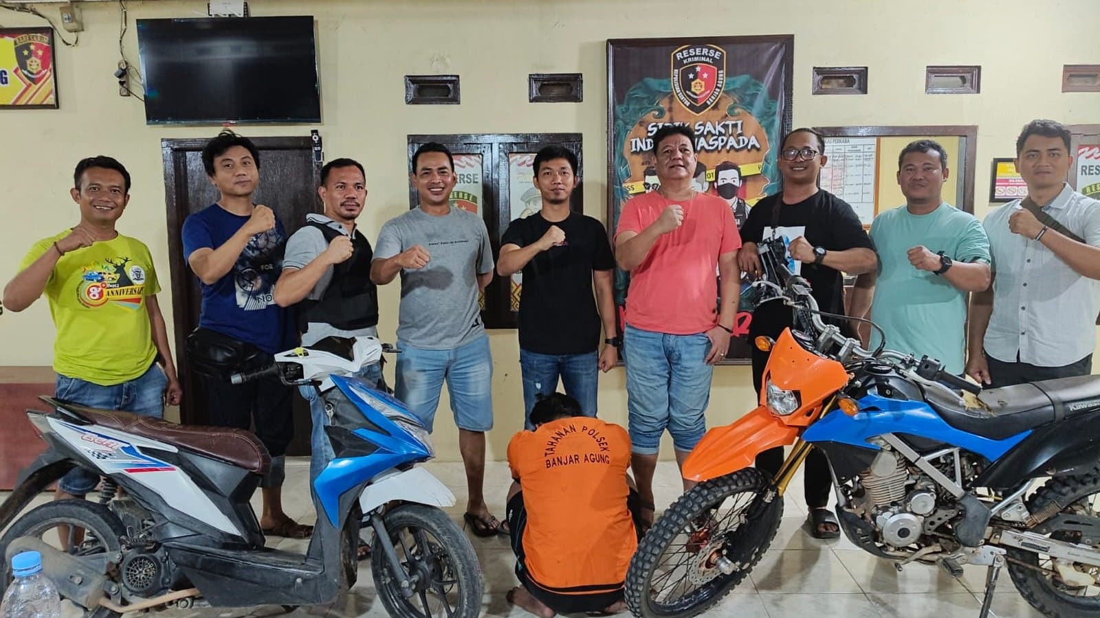 Modus Gunakan Medsos, Warga Moris Jaya Dibekuk Petugas